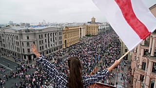 Manifestazione a Minsk - 3 agosto 2020