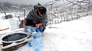 Kälte, Schmutz, Krankheiten - das Leiden der Flüchtlinge in Bosnien