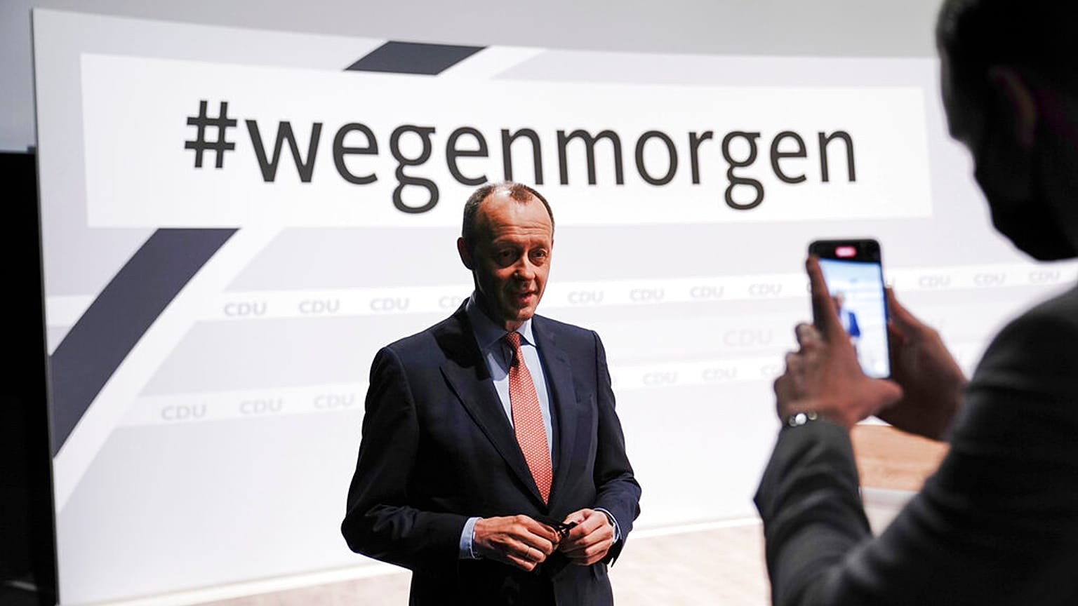 Friedrich Merz auf dem CDU-Parteitag