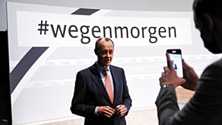 Friedrich Merz auf dem CDU-Parteitag