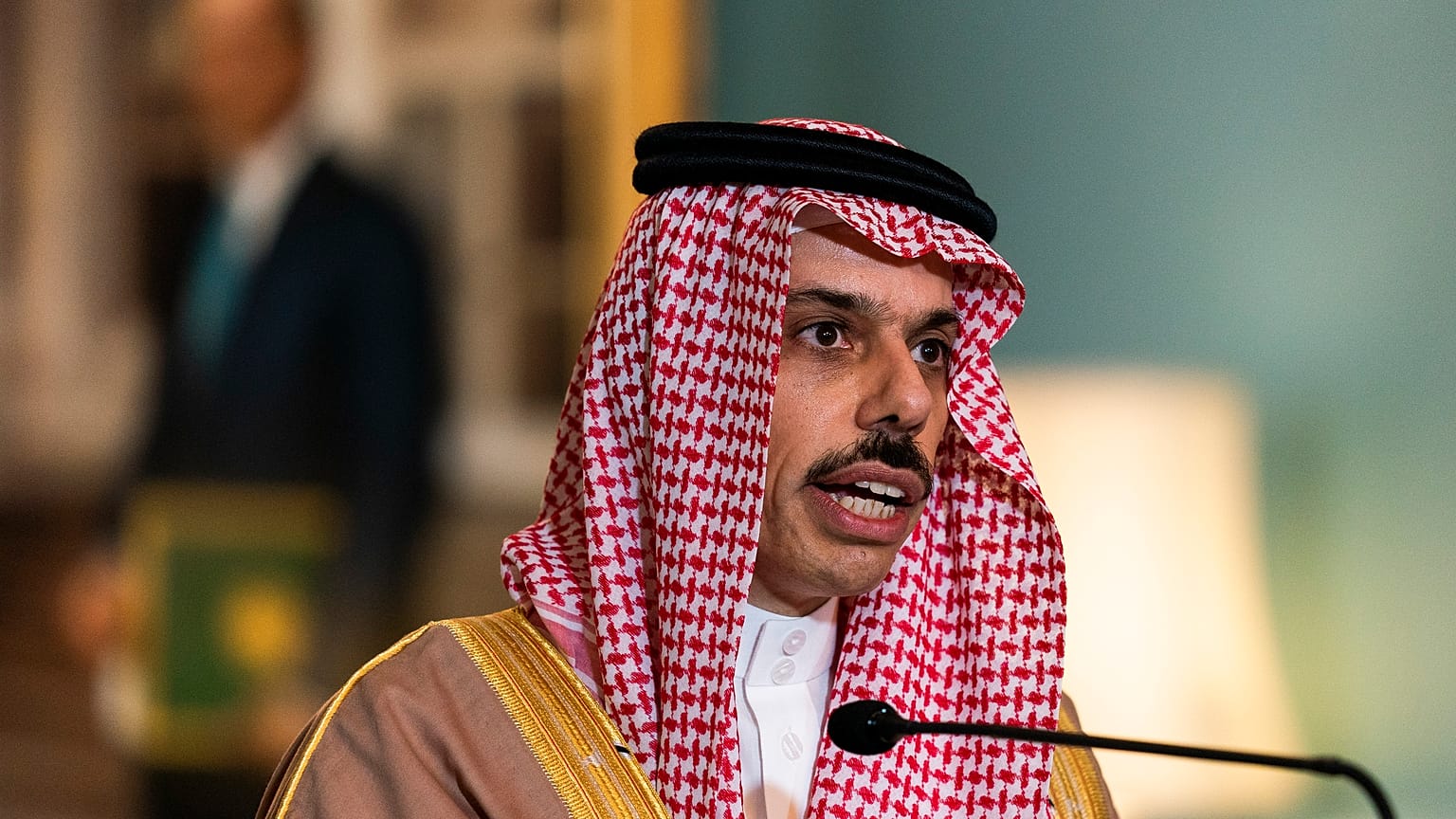 وزير الخارجية السعودية الأمير فيصل بن فرحان 