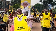 Amtsinhaber Museveni offiziell Sieger der Präsidentenwahl