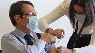 Νίκος Αναστασιάδης εμβολιασμός κατά Covid-19