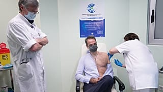 Εμβολιασμός Κυριάκου Μητσοτάκη