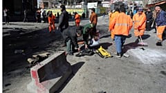 عکس آرشیوی از انفجار کابل
