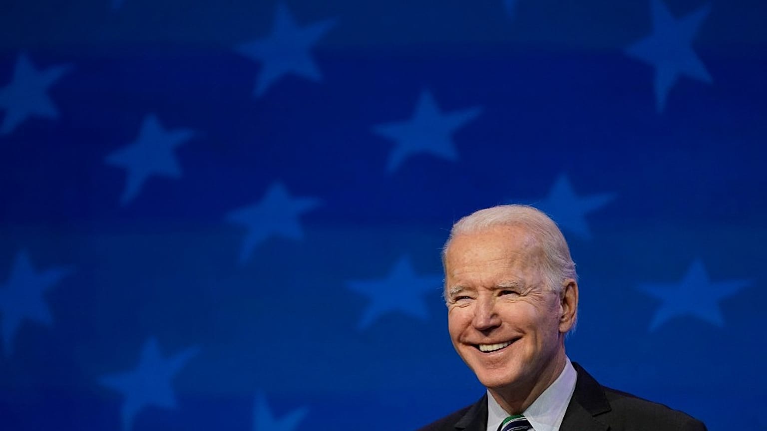 Joe Biden durante un evento al teatro The Queen di Wilmington, Delaware