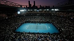 Archivbild des Centre Court in Melbourne
