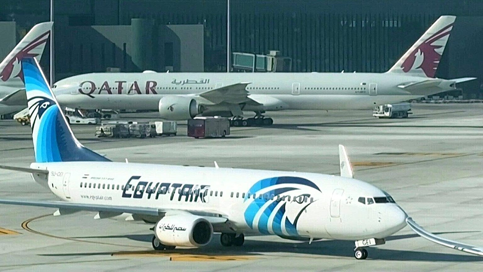أول رحلة جوية بين مصر وقطربعد المصالحة