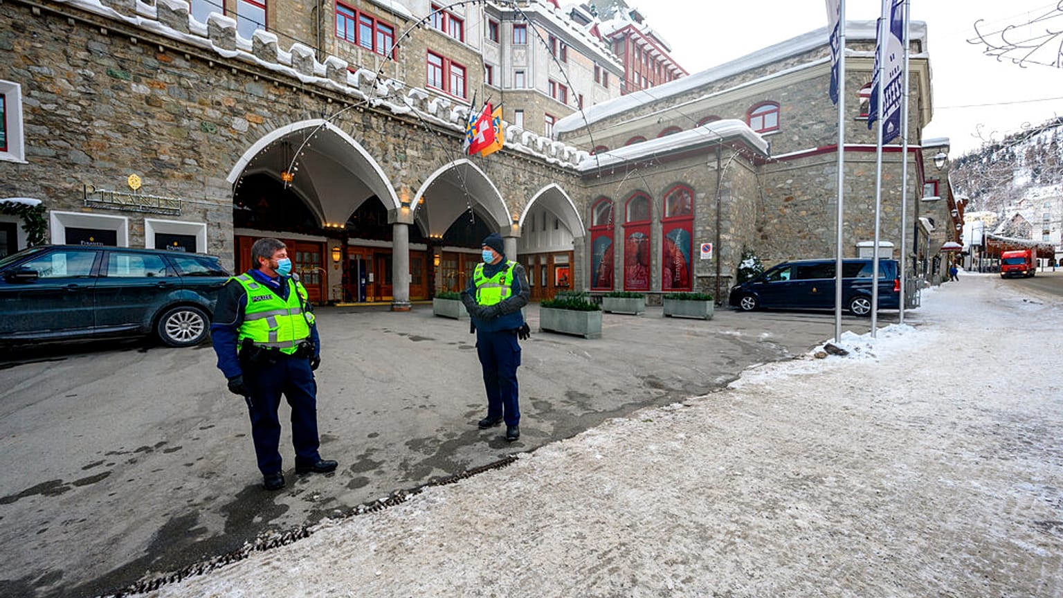 Corona-Hotspot St. Moritz in der Schweiz
