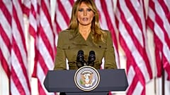 First lady Melania Trump on Aug. 25, 2020.