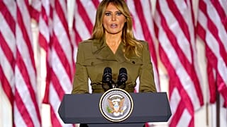 First lady Melania Trump on Aug. 25, 2020.