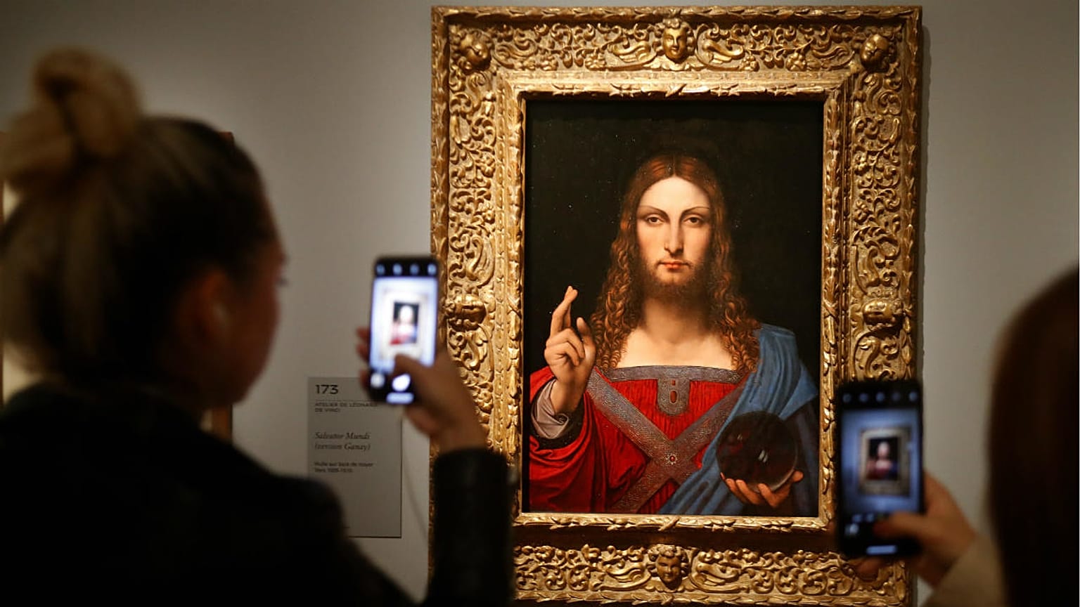 FRANCE - LEONARDO DA VINCI - PAINTING - EXHIBITION