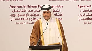وزير الخارجية الشيخ محمد بن عبد الرحمن آل ثاني