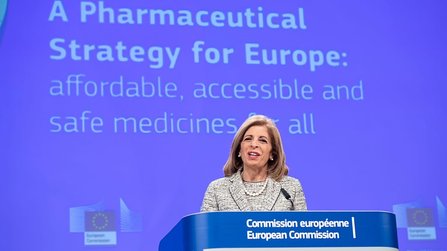 Stella Kyriakides, European Commissioner for Health and Food Safety