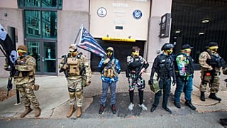 "Boogaloo Bois" in Richmond, Virginia