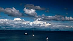 Das Ionische Meer bei Korfu. 