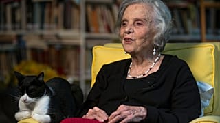 La esritora Elena Poniatowska en su casa de Ciudad de México 24/9/2015 
