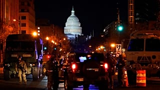 Sicherheitsvorkehrungen in Washington