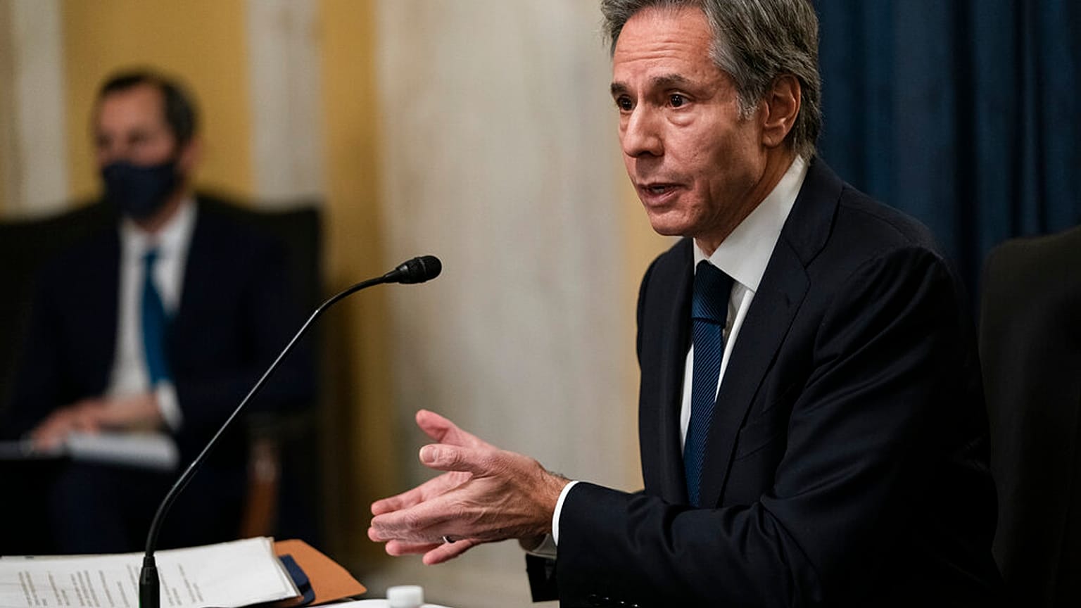 Ο υποψήφιος υπουργός Εξωτερικών των ΗΠΑ Άντονι Μπλίνκεν