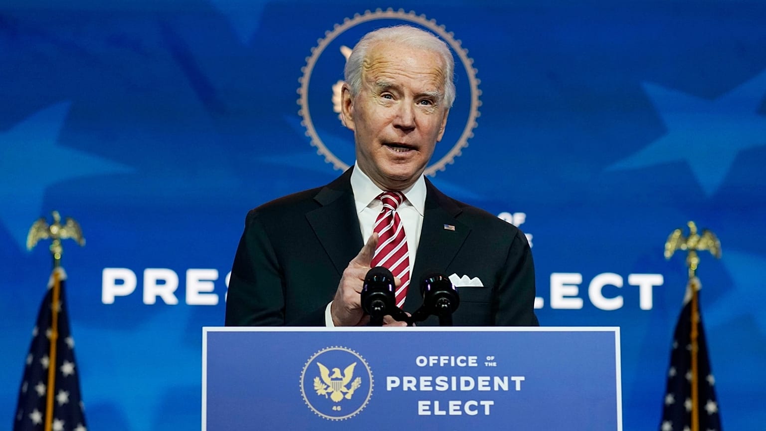 The new US President, Joe Biden.