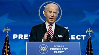The new US President, Joe Biden.