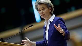 Ursula von der Leyen, presidenta de la Comisiàon Europea 