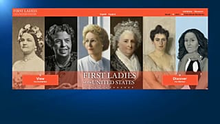 Kiállítás az amerikai first lady-kről 