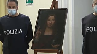 نسخة من لوحة ليوناردو دافنشي سالفاتور موندي