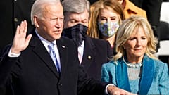 Joe Biden mit Ehefrau Jill