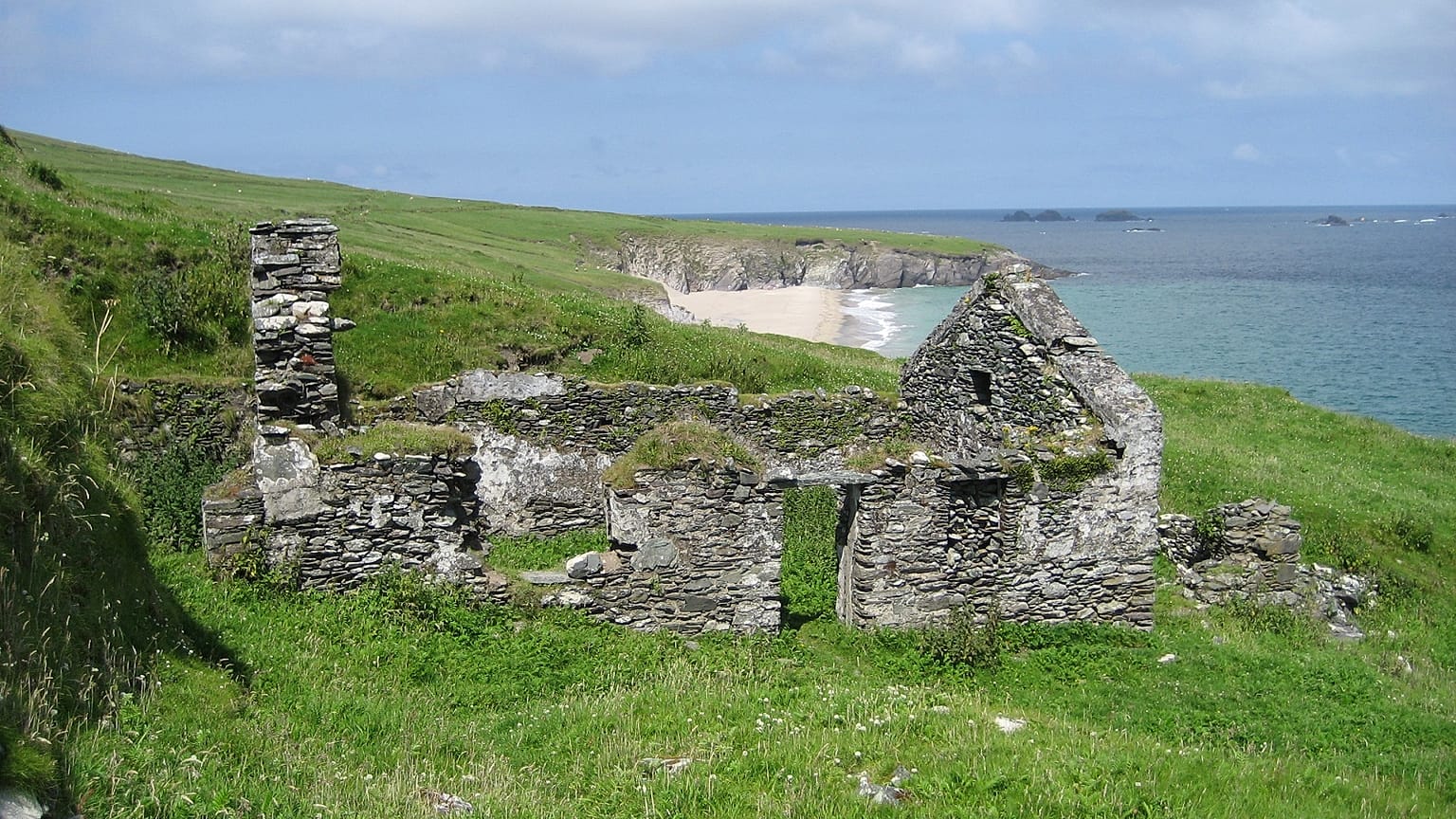 The Great Blasket Island, Co. Kerry, Ireland.