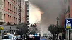 انفجار در مرکز شهر مادرید