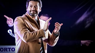 André Ventura em comício "drive-in" em Leça da Palmeira