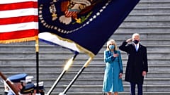 Jill und Joe Biden bei der Amtseinführung des neuen US-Präsidenten