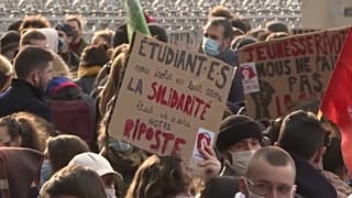 Φοιτητικές κινητοποιήσεις στην Γαλλία 