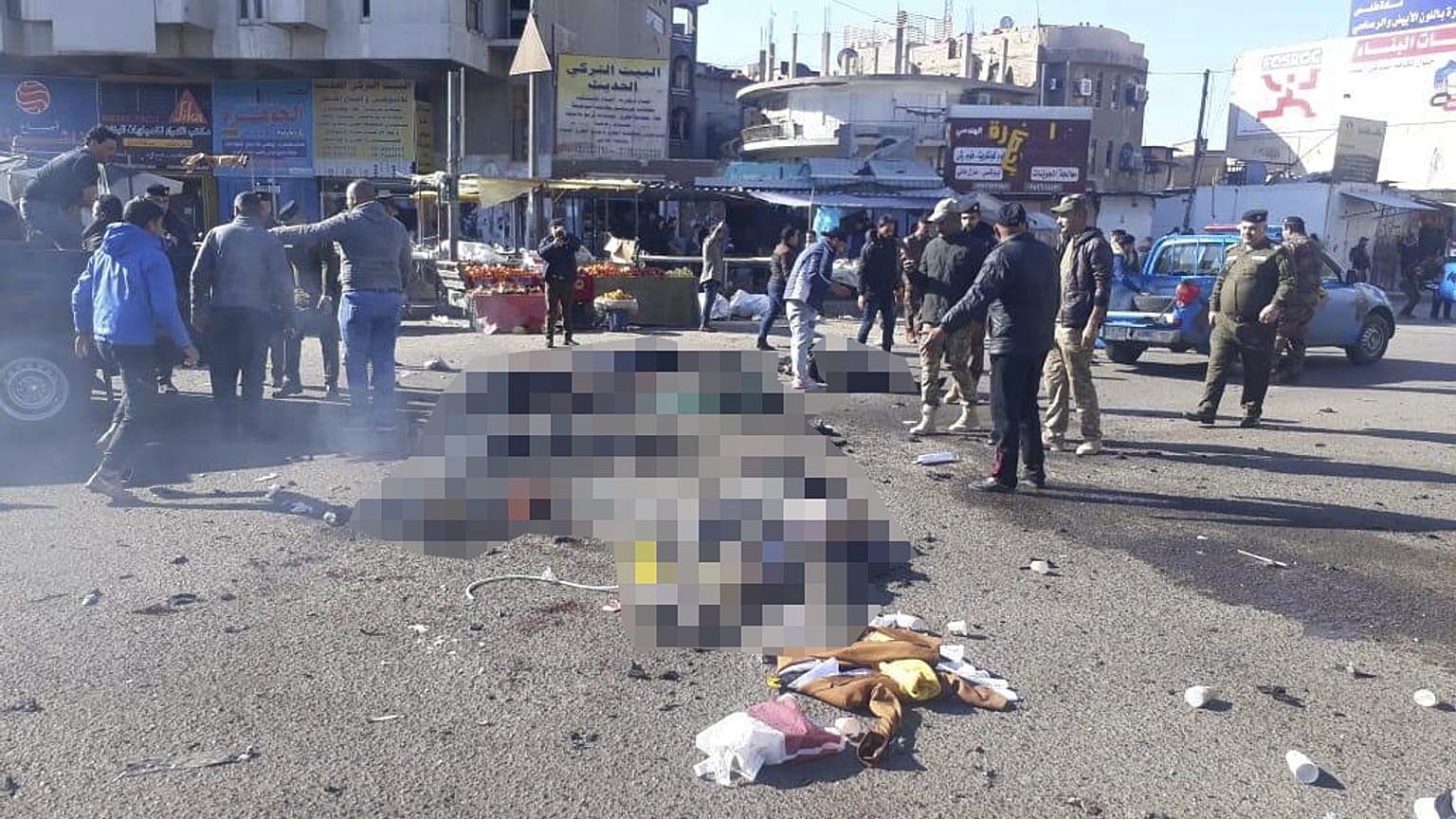 Irak'ın başkenti Bağdat'ta intihar saldırısı düzenlendi, çok sayıda ölü ve yaralı var
