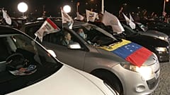 Drive-in rally near Porto