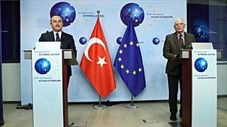 Mevlüt Çavuşoğlu ve Joseph Borrell