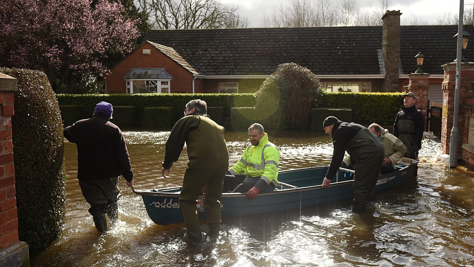 Sever flooding hits the UK