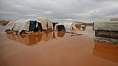 Il campo di Kafr Lusin in Siria