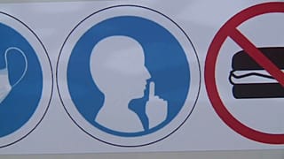 Sprechen im Bus auf Mallorca verboten