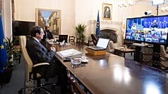 Τηλεδιάσκεψη Ευρωπαϊκού Συμβουλίου