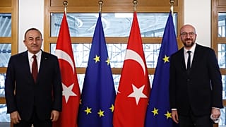 Μεβλού Τσαβούσογλου και Σαρλ Μισέλ