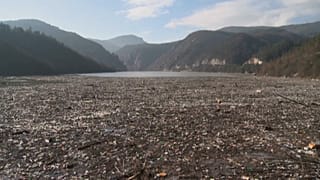 Une mer de déchets dans les Balkans