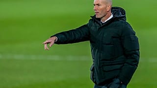 RealMadrid-Trainer Zinédine Zidane