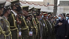 Επίσκεψη του υπουργού Άμυνας της Τουρκίας Χουλουσί Ακάρ τον Δεκέμβριο στη Λιβύη (φωτογραφία αρχείου)