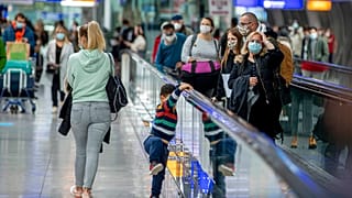Am Flughafen Frankfurt