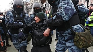 Arrestation d'un pro-Navalny en Russie