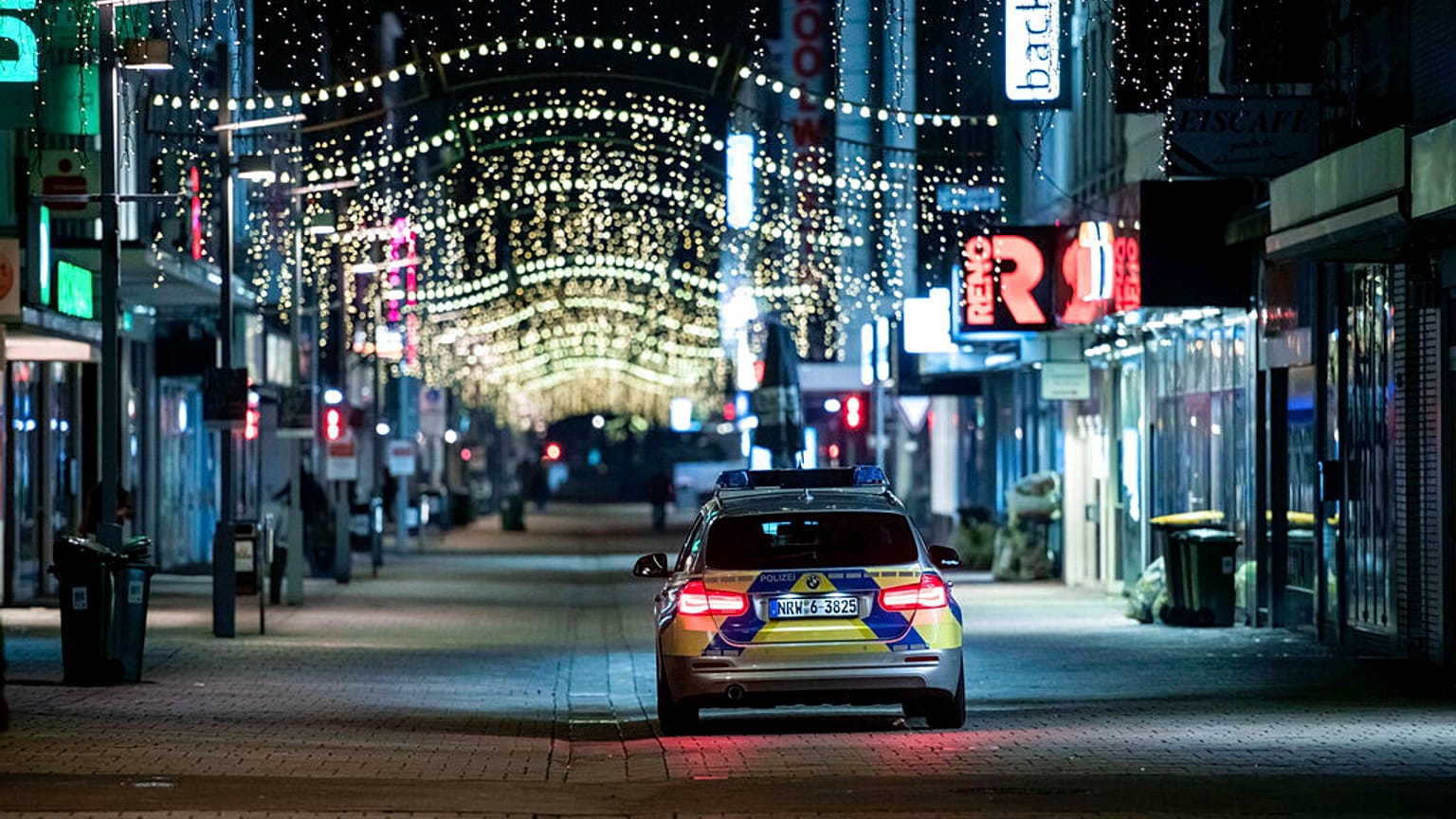 Polizei während Lockdown in Oberhausen (Symbolbild)