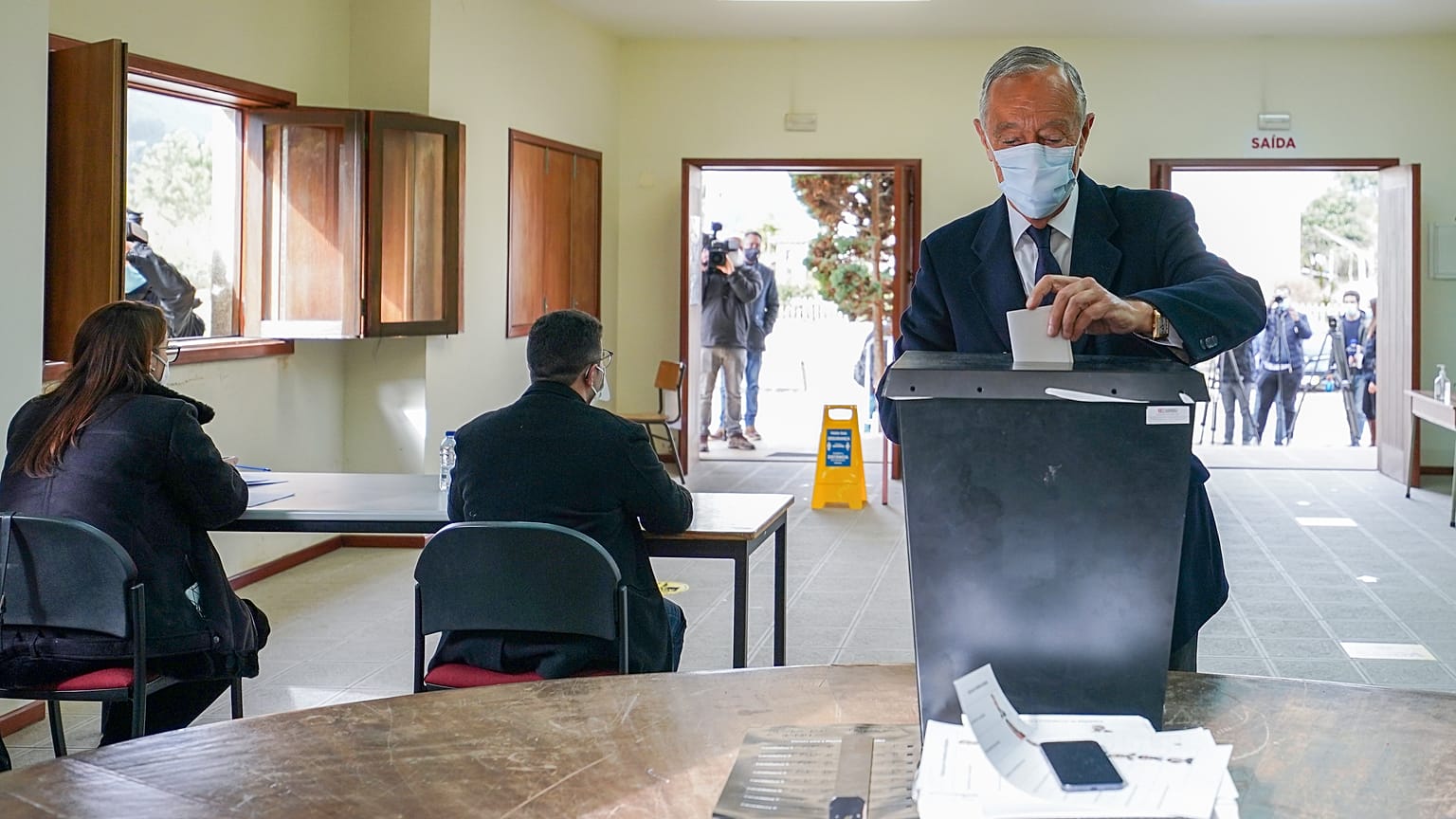 Marcelo Rebelo de Sousa votou em Celorico de Basto