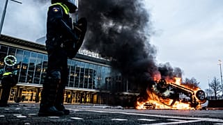 Столкновения в Нидерландах